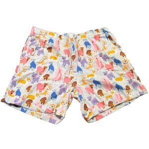 Peter Alexander Womens Dog Puppy Print Pajama Boxer Shorts Xs Cotton